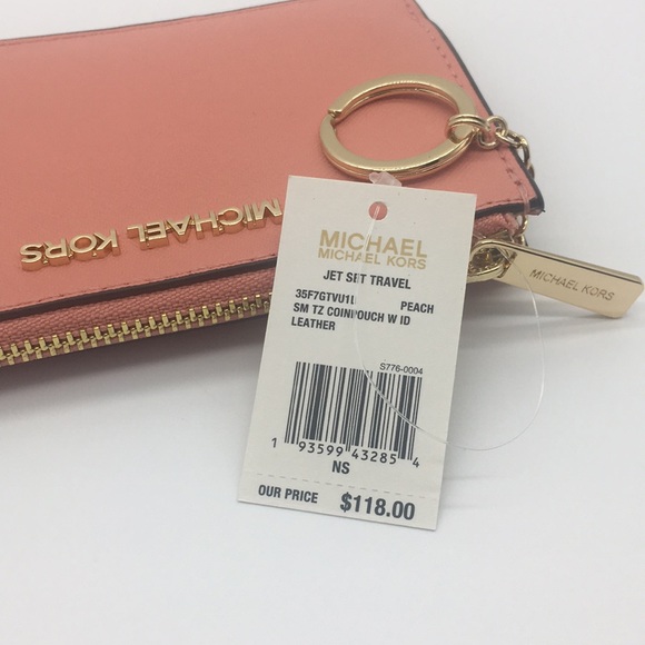 Jet Set Travel Sm TZ Coinpouch W ID Leather 🍑 - Picture 6 of 8